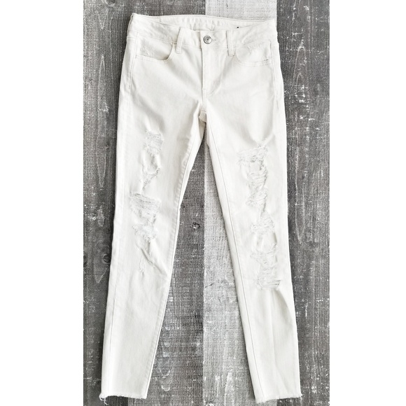 American Eagle | Distressed Denim Jeggings - Picture 2 of 8